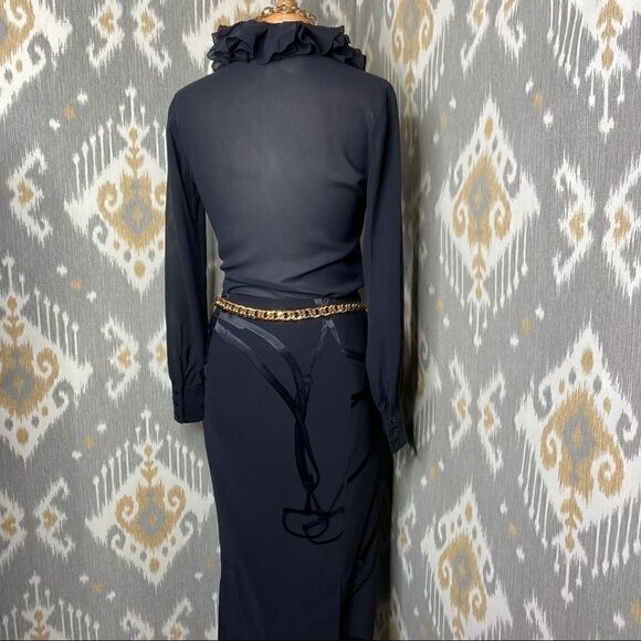 Ralph Lauren Cindy Bridle-Jacquard Pencil Skirt - Picture 8 of 16